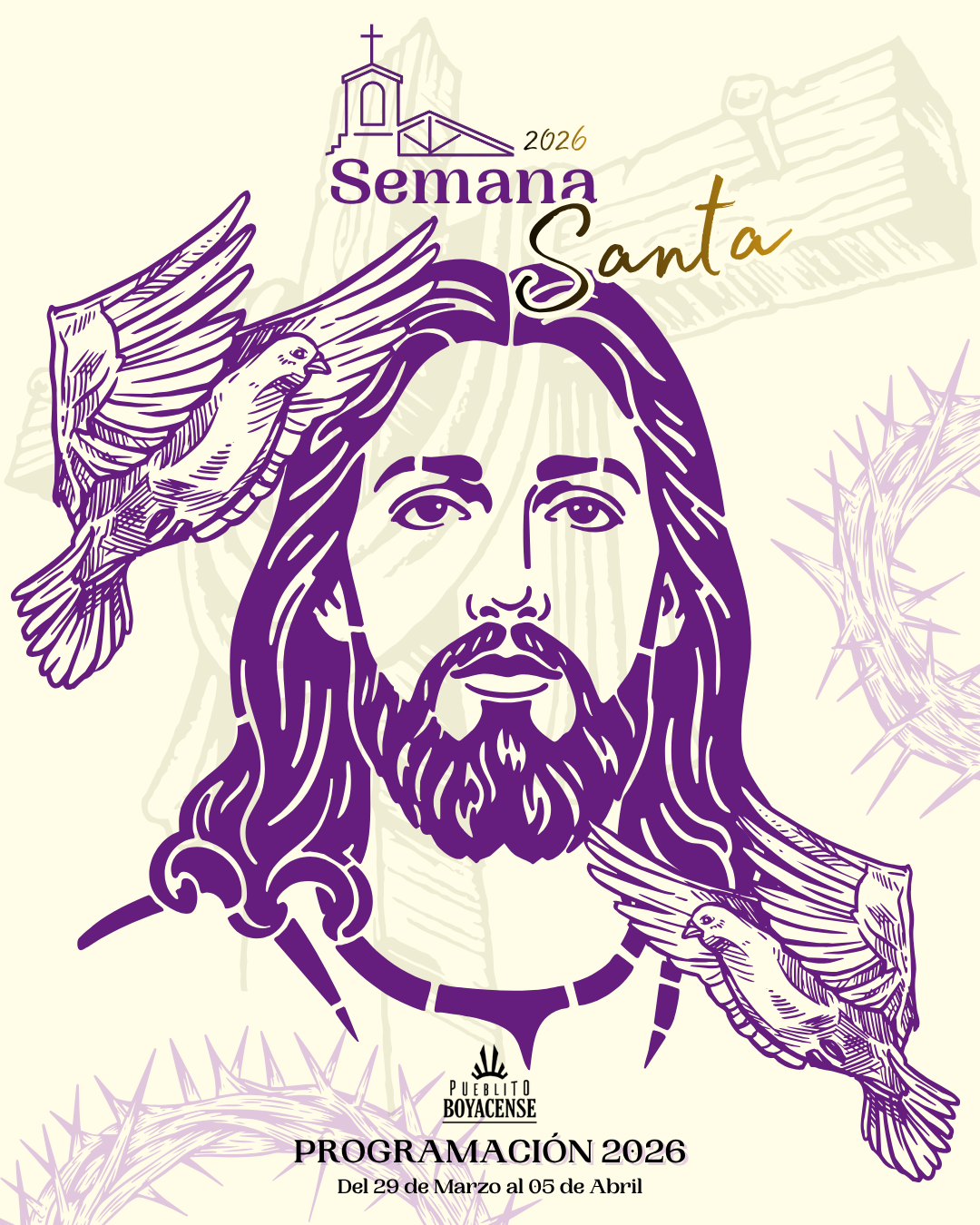 Semana Santa en Pueblito Boyacense