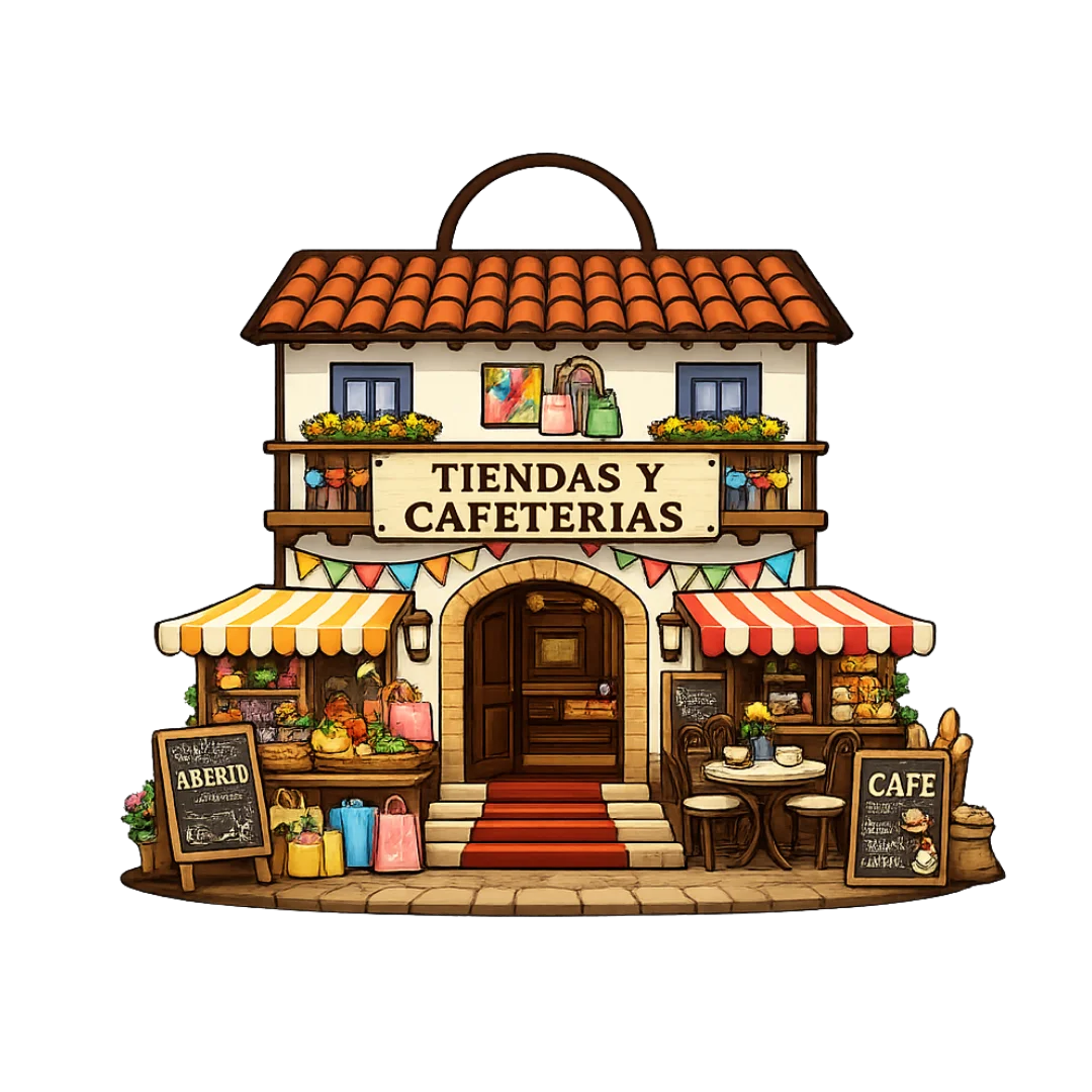 TIENDAS Y CAFETERIAS