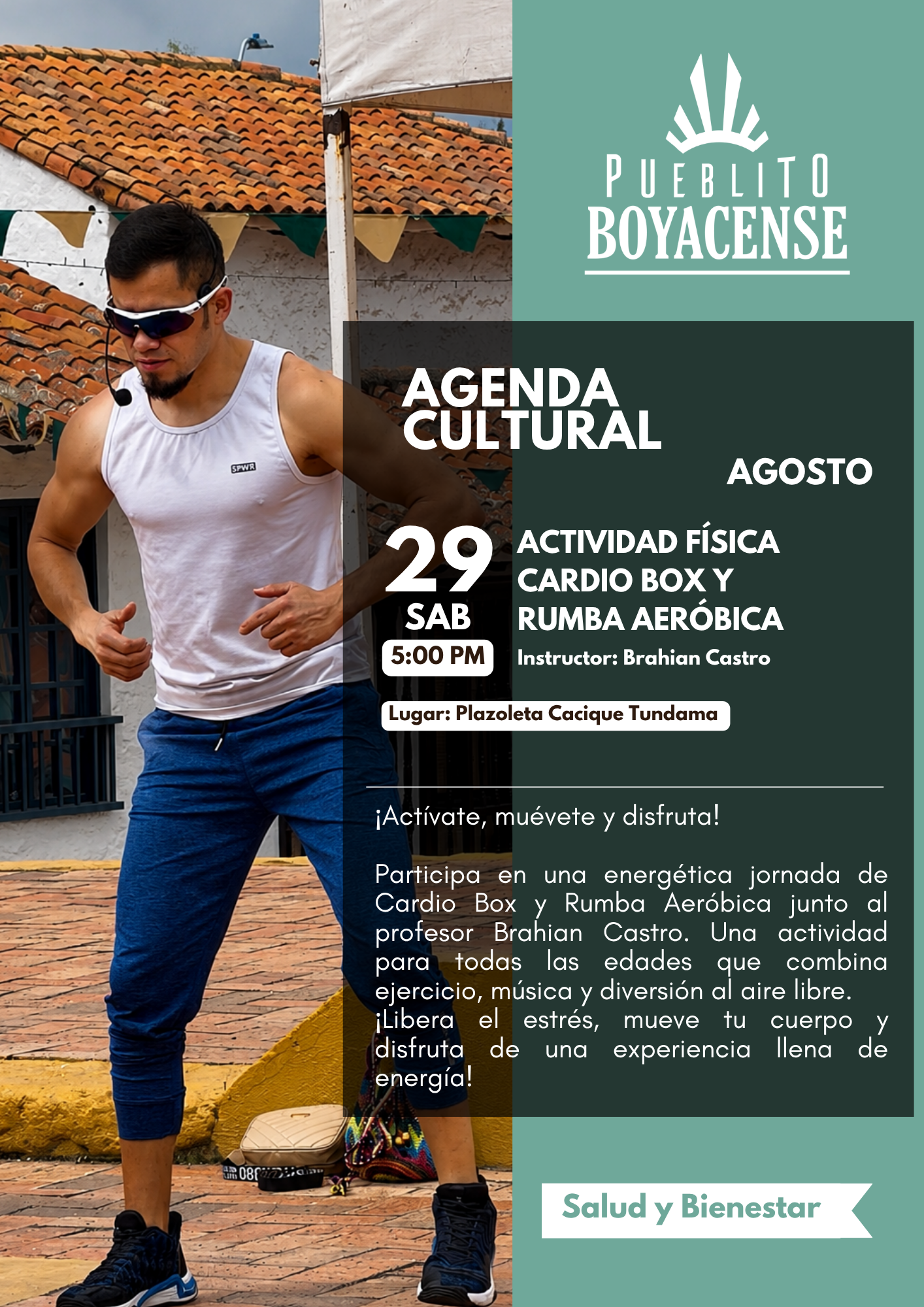 Actividad física Cardio Box y Rumba aeróbica